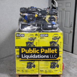 RYOBI Gas Pressure Washer Pallet Liquidation