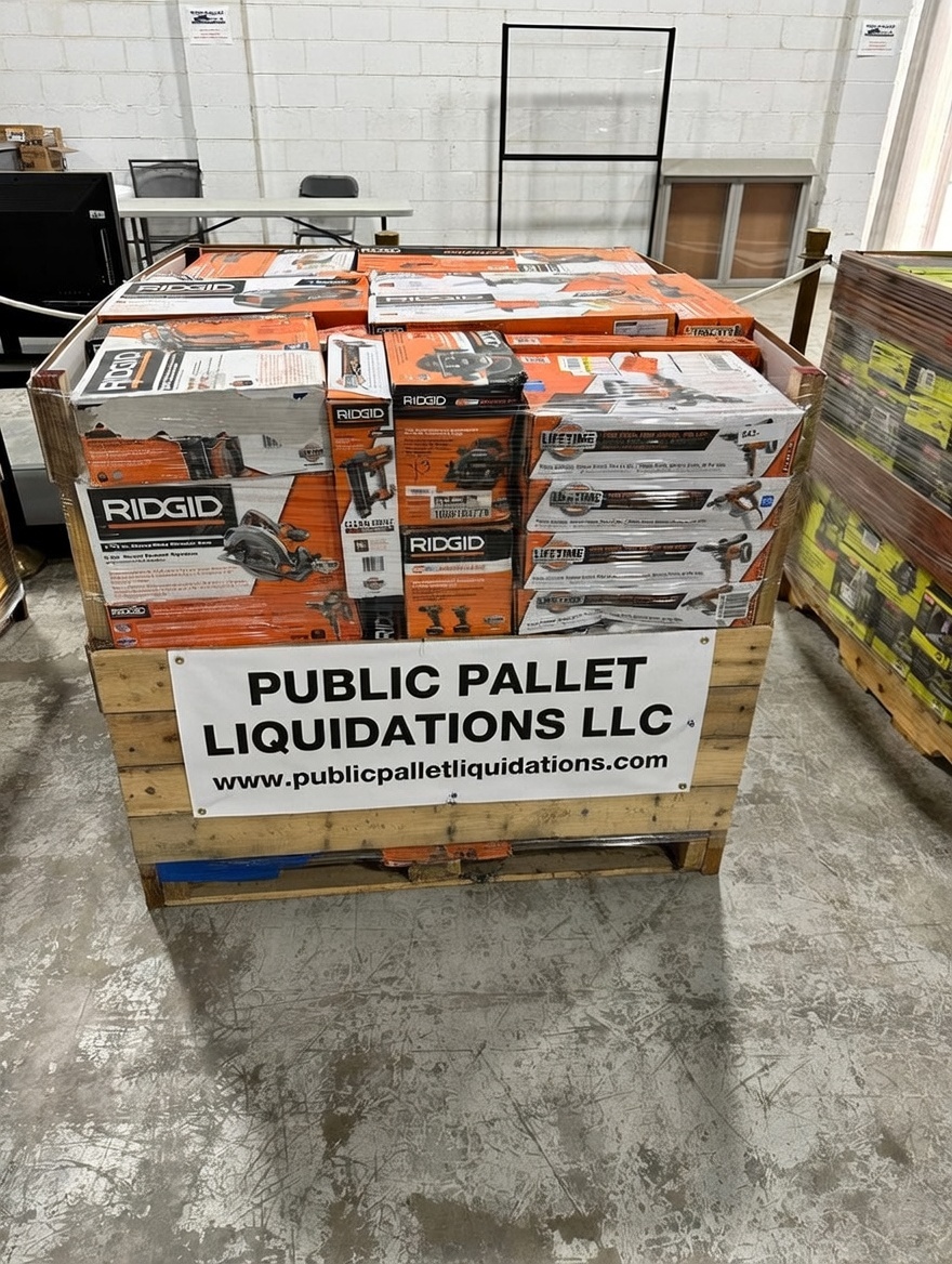 RIGID Tool Pallet Liquidation